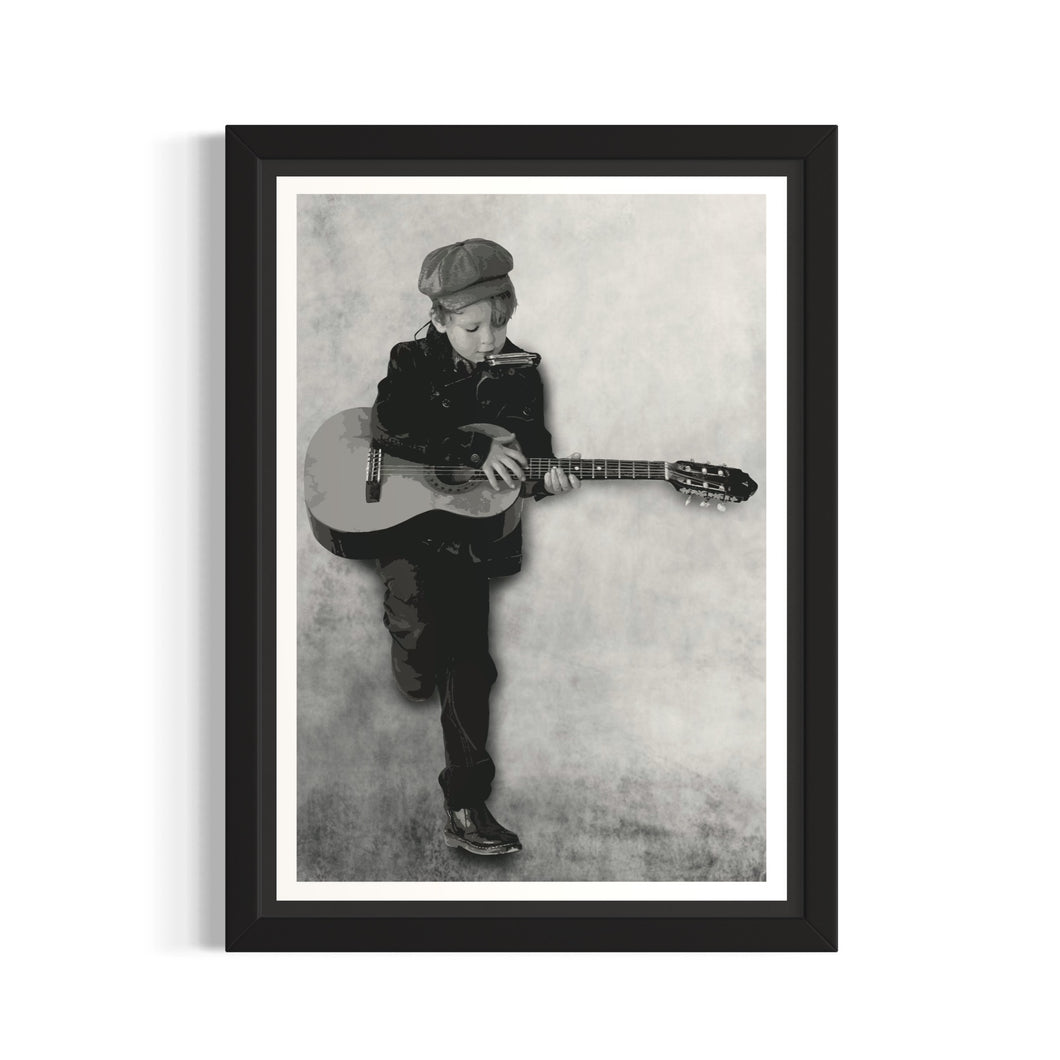 “Small Town Blues” A2 Giclee print