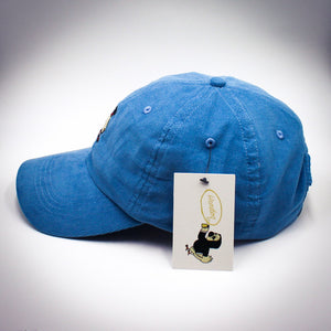 Blue cord Dad cap (unconstructed)