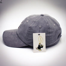 Load image into Gallery viewer, Grey cord dad cap (unconstructed)
