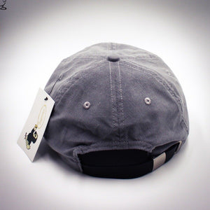Grey cord dad cap (unconstructed)