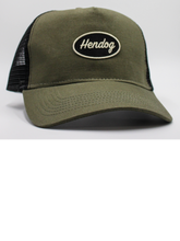 Load image into Gallery viewer, Trucker Cap - Olive/Black
